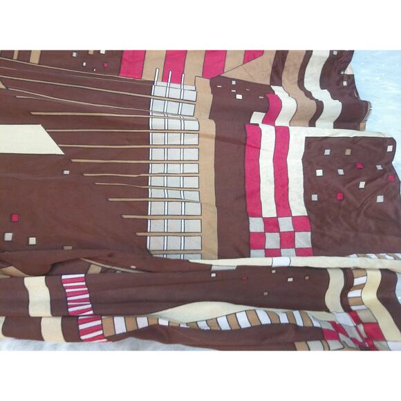 Vintage Kings Road Designer Collection Psychedelic Dagger Collar Top Shirt XL - Picture 3 of 7